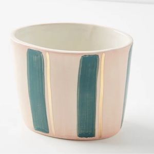 NEW LIQUORICE MOON BY ANTHROPOLOGIE PLANTER/VASE